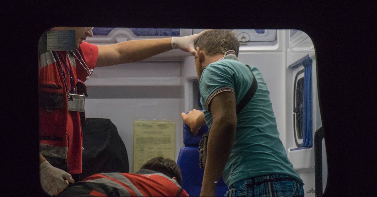 Нічна різанина в Києві_4 / © kiev.informator.ua