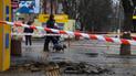 В Одесі посеред вулиці під тротуаром вибухнула газова труба (фото)