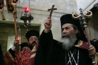 Патріарх Єрусалимський Теофіл III благословив Януковича