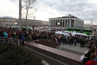 Міліція Мінська після вибуху попросила не їздити з великими сумками