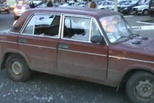 ДТП в Харькове переросло в массовое побоище (видео)
