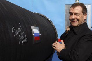 Россия запускает газопровод в обход Украины