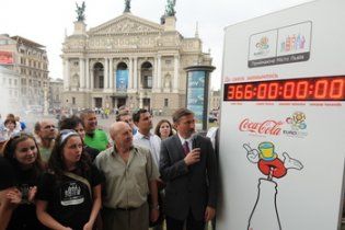 Львів запустив годинник зворотного відліку до Євро-2012