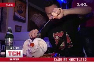 Во Львове открылся музей-ресторан сала