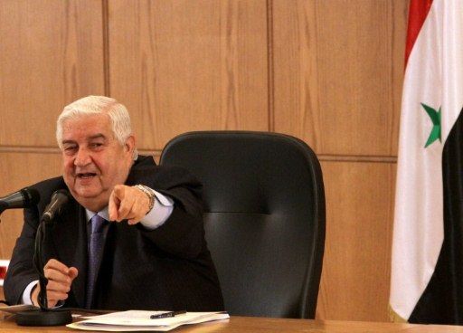 міністр закордонних справ Сирії Валід Муаллем