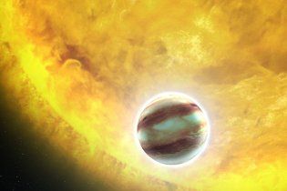 Hubble сделал снимок гигантской планеты, на которой может быть вода