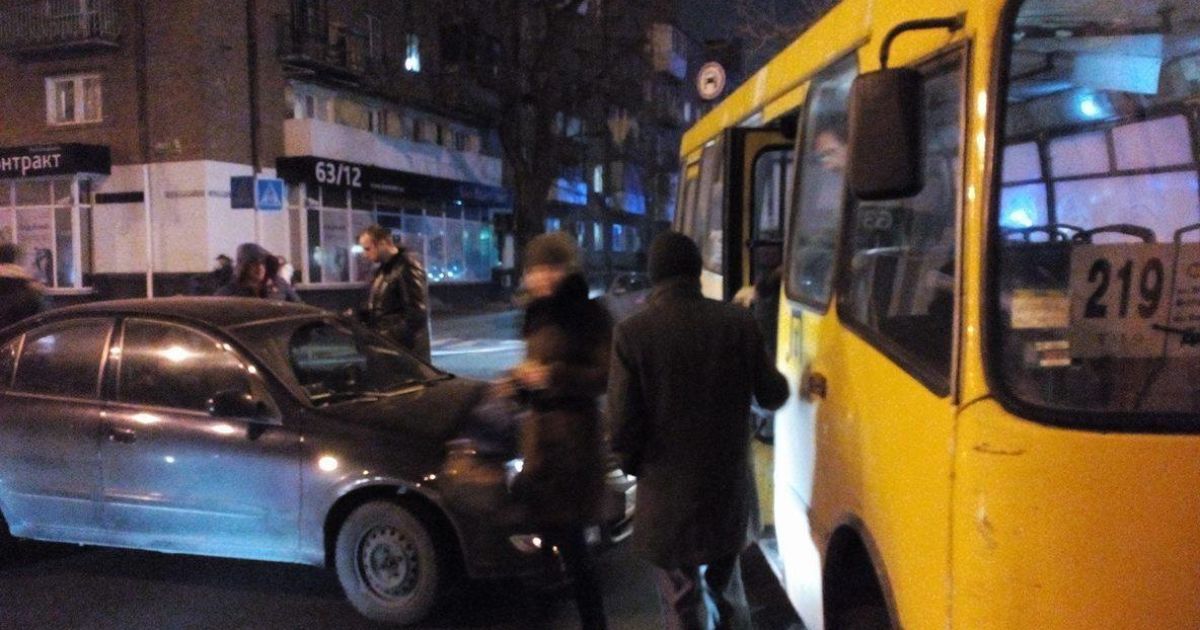 В столице произошла авария / © ТСН.ua