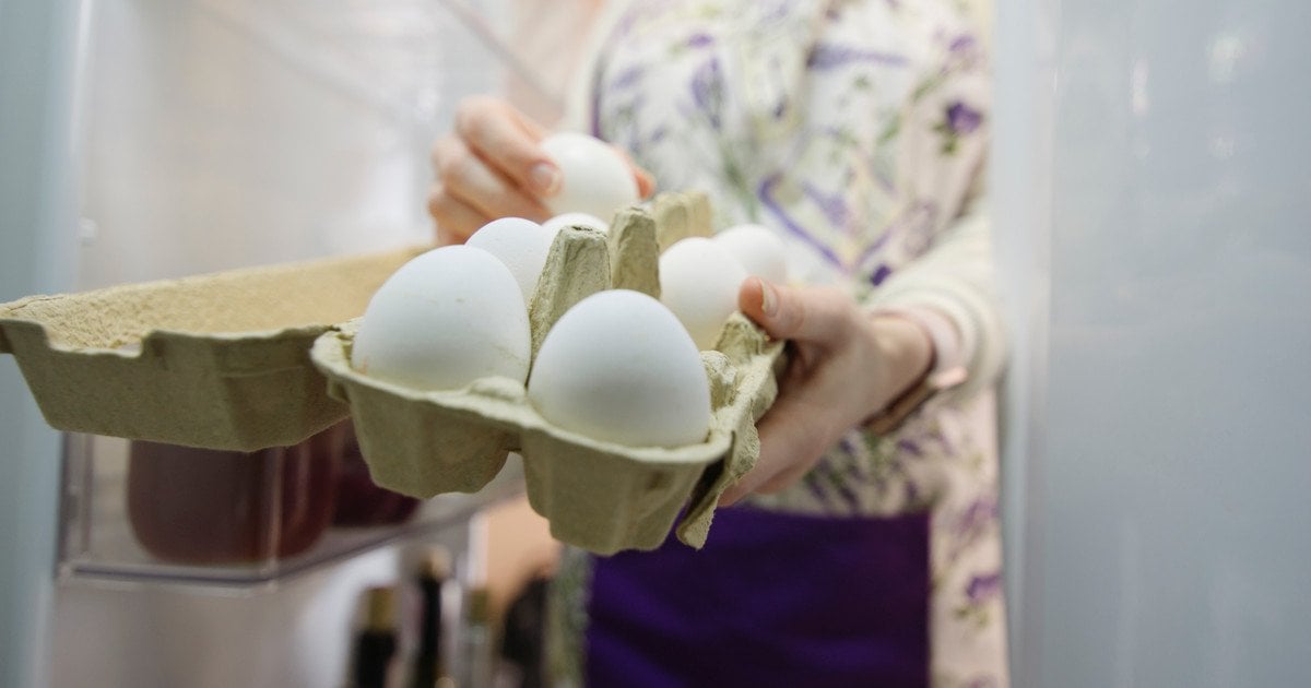 Де треба зберігати яйця