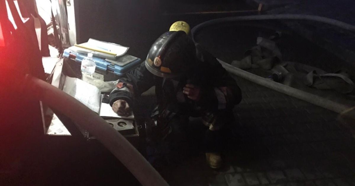 Пожежа у двадцятиповерховому будинку в Одесі_1 / © Державна служба України з надзвичайних ситуацій