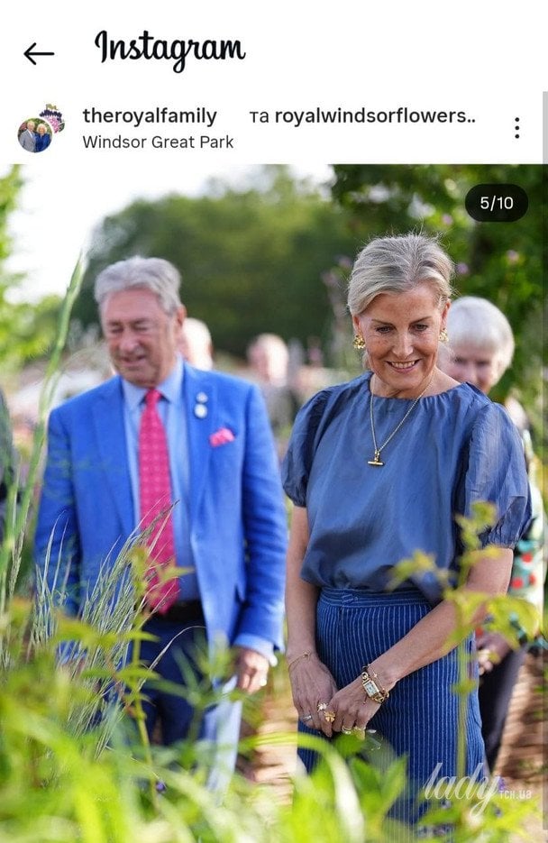 Герцогиня Софі та принц Едвард / © instagram.com/theroyalfamily