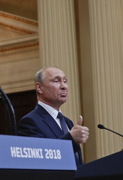 Дональд Трамп і Володимир Путін