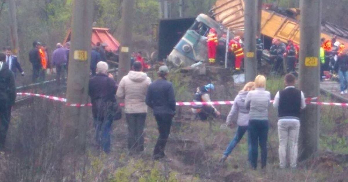 аварія поїзда в Румунії_4 / © CFR Infrastructura / Facebook