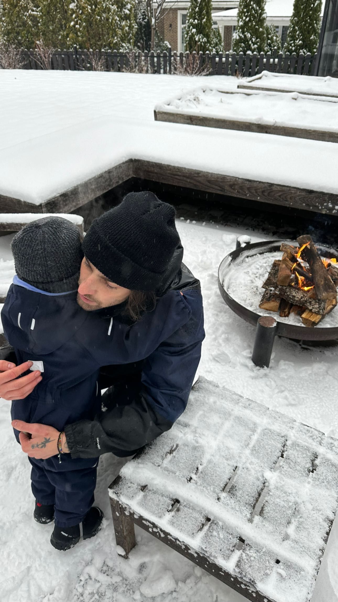 Владимир Дантес с сыном Даши Кацуриной / © instagram.com/dasha_katsurina