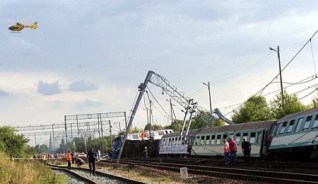 Аварія потяга у Польщі