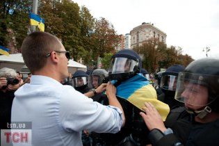 В Киеве задержаны два участника столкновений на День независимости