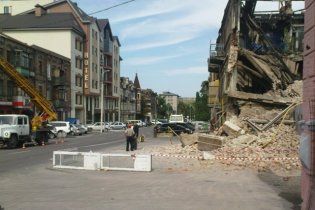 У центрі Дніпропетровська обвалився будинок