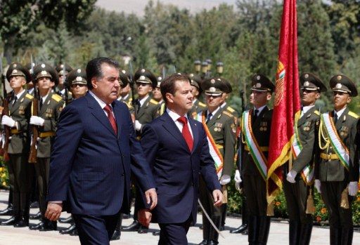 Дмитро Мєдвєдєв, Емомалі Рахмон