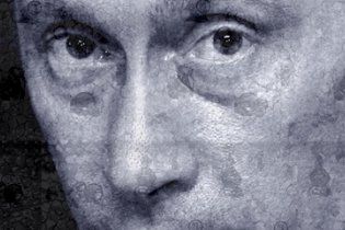 Украинцы привезли на "Арт-Москву" коллажного Путина