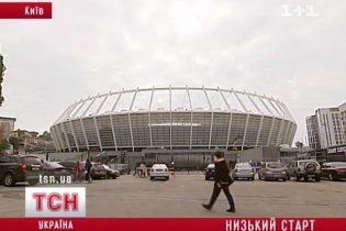 За два дні до відкриття НСК "Олімпійський" ще не готовий
