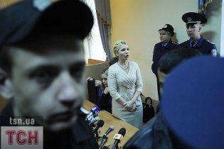 Тимошенко вставила свои 5 копеек в оглашение приговора