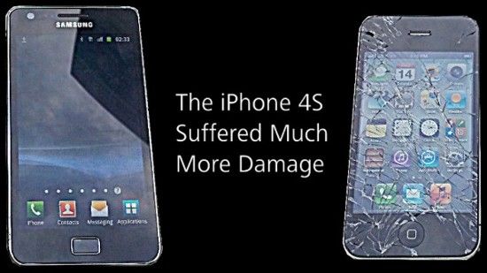 Battke Galaxy S II vs iPhone 4S_2