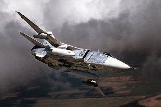 Під час посадки в Росії згорів бомбардувальник Су-24