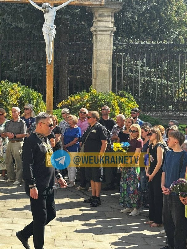 Прощання з Андрієм Парубієм 2 вересня у Львові / © Олександра Стасишин / "Ми - Україна"