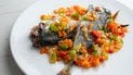 Скумбрия под овощной шубой