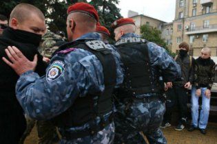 Милиция отпустила свободовцев, которые сорвали Русский марш
