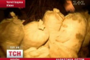 Під Києвом заарештували наркоторговців (відео)