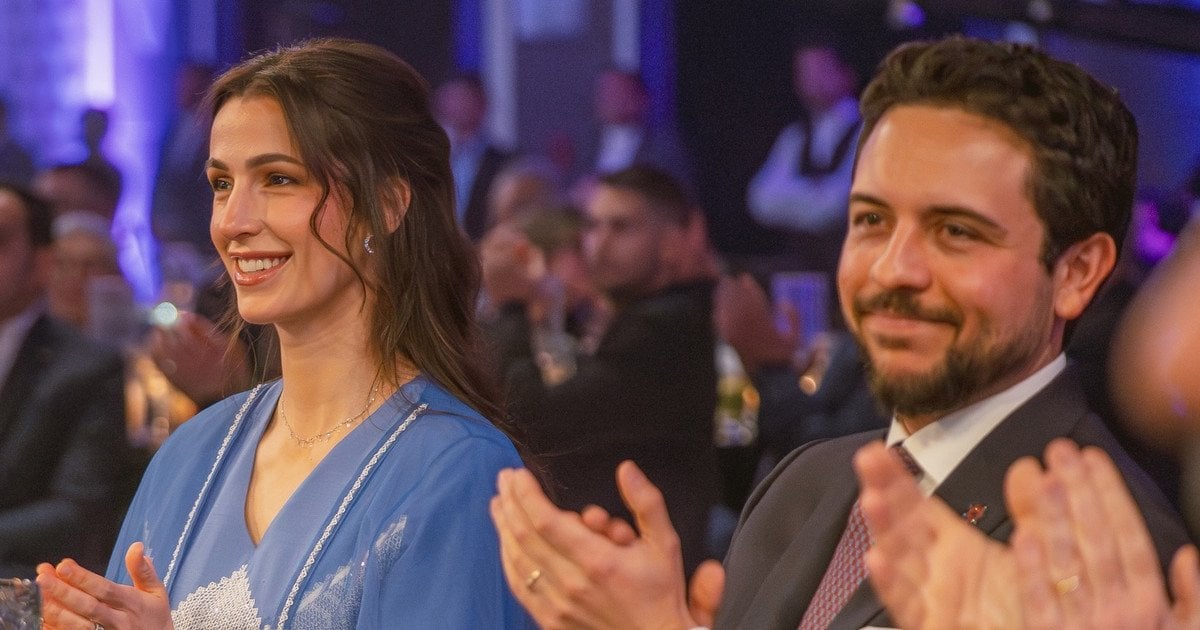 Принцеса Раджва та кронпринц Хусейн