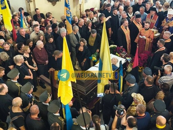 Прощання з Андрієм Парубієм 2 вересня у Львові / © Олександра Стасишин / "Ми - Україна"