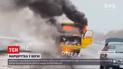 У Дніпропетровській області на ходу вигоріла маршрутка – постраждалих немає