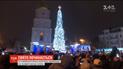 Вже чути дух свят: на Софійській площі засвітили ілюмінацію на головній ялинці країни