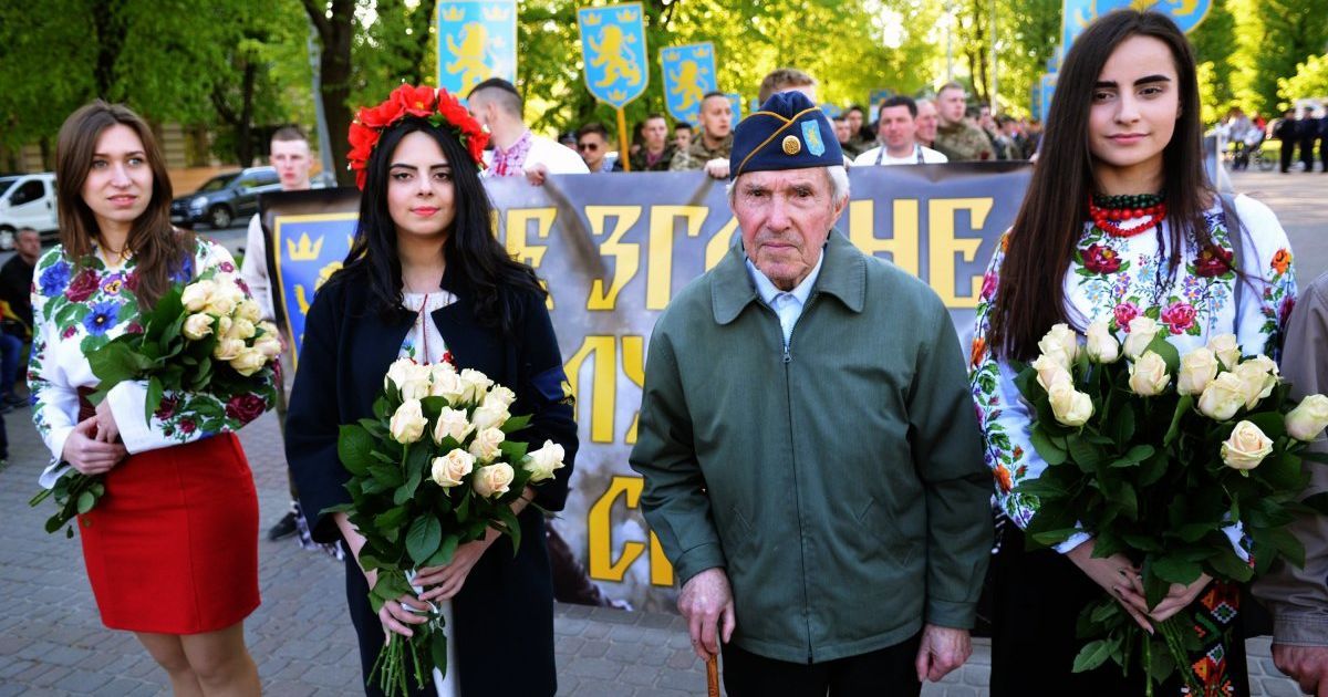 марш вишиванок, дивізія СС_4 / © УНИАН