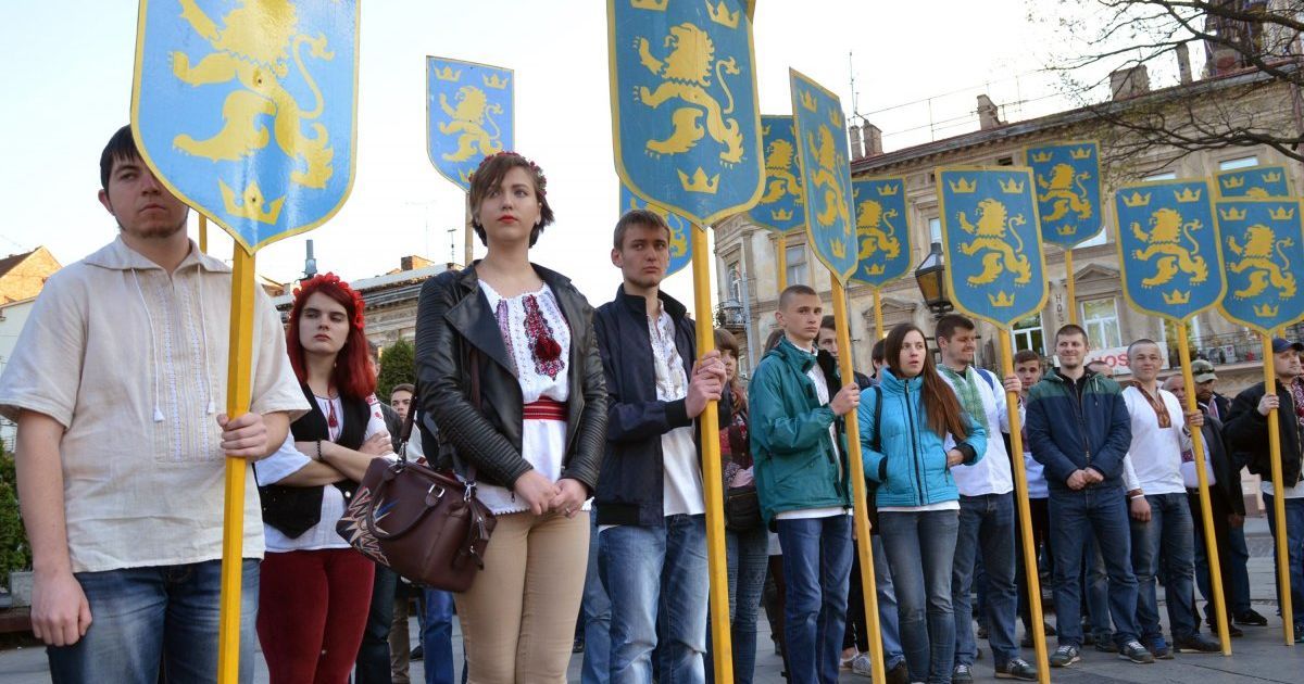 марш вишиванок, дивізія СС_8 / © УНИАН