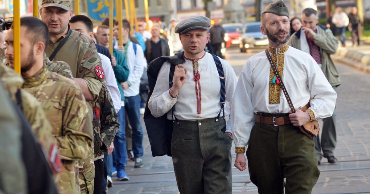 марш вишиванок, дивізія СС_2 / © УНИАН
