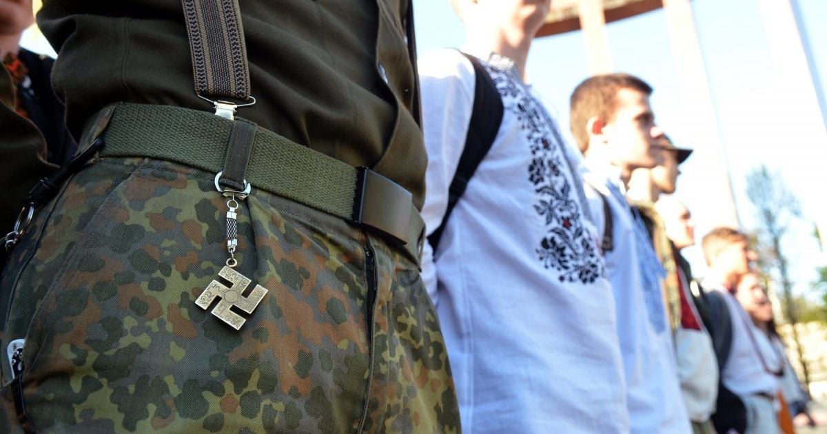 марш вишиванок, дивізія СС_7 / © УНИАН