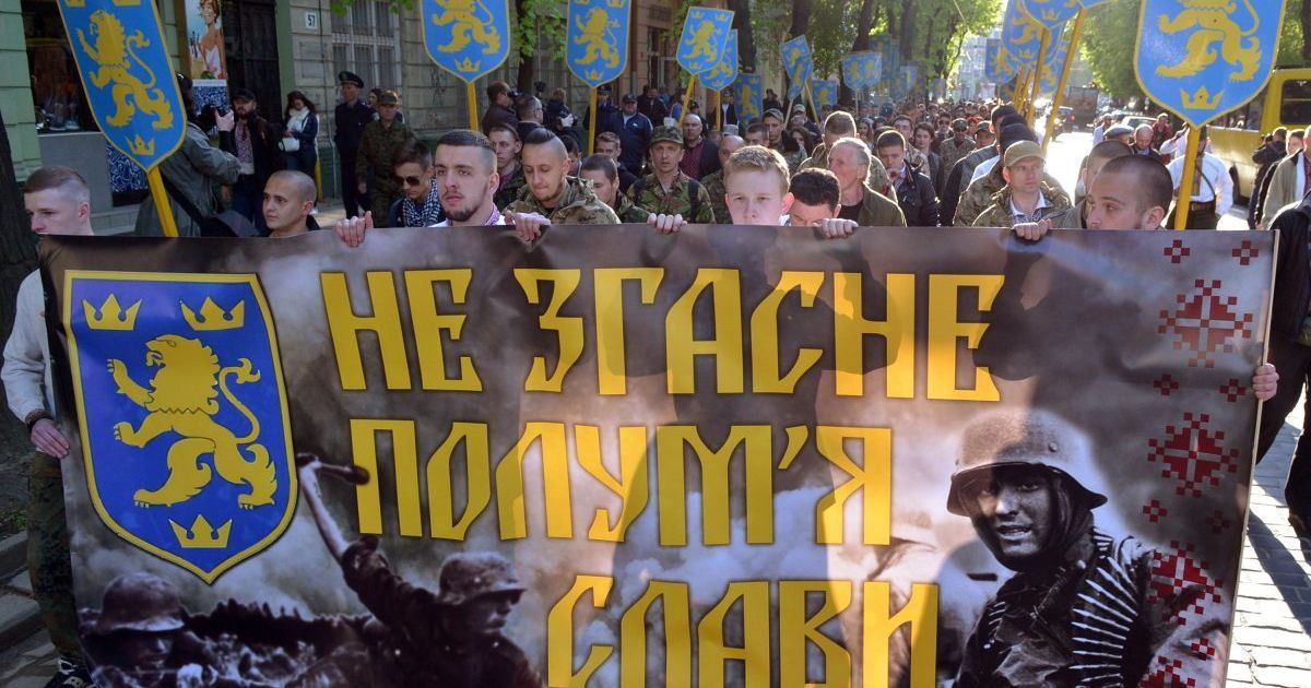 марш вишиванок, дивізія СС_12 / © УНИАН