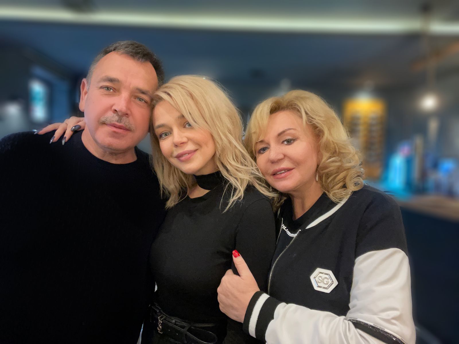 Алина Гросу с родителями / © instagram.com/alina_grosu