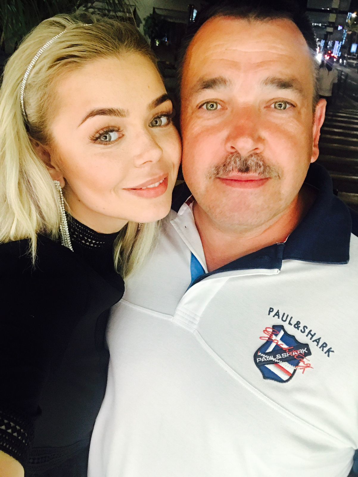 Алина Гросу с отцом / © instagram.com/alina_grosu