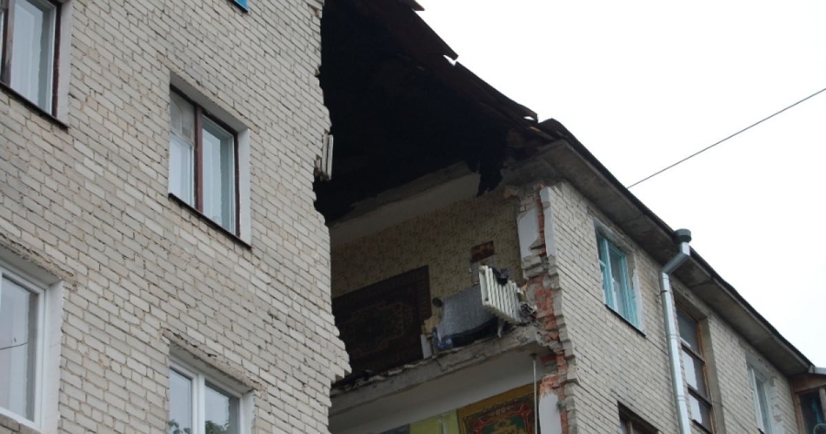 Обвал дома в луцке: люди думали, что началось землетрясение .