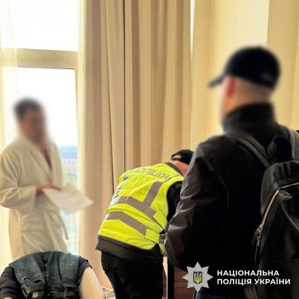 Объявление подозрения Владимиру Прокопиву / © Полиция Киева