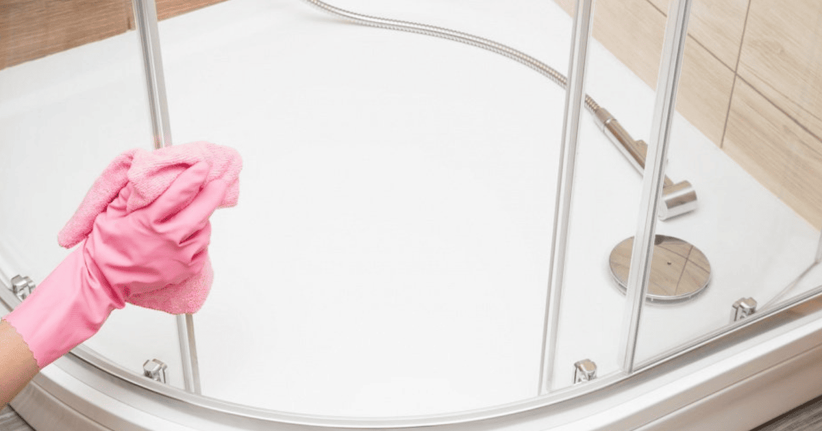 Як відмити душову кабіну