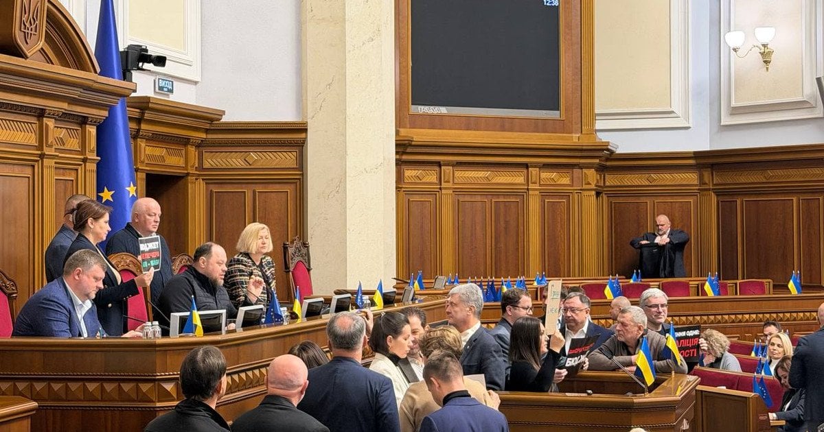 Блокирование Рады