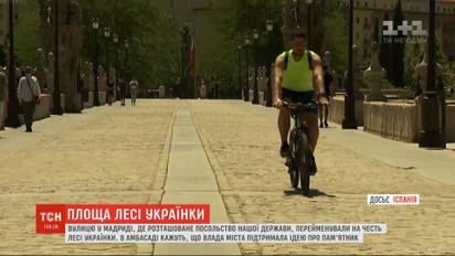 В Мадриде появилась площадь Леси Украинки