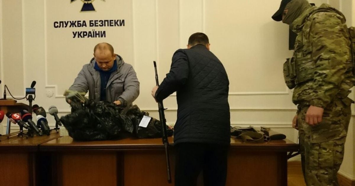 На брифинге показали доказательства по делу Корбана / © ТСН.ua