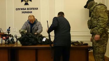 На бирфінгу показали доказательства по делу Корбана / © ТСН.ua