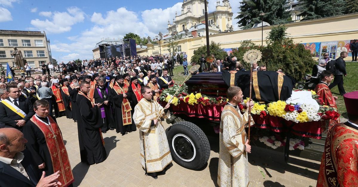 Останній день блаженнішого у Львові: рідне місто попрощалося з Любомиром Гузаром оплесками