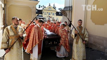прощання з Гузаром у Львові_1 / © УНІАН